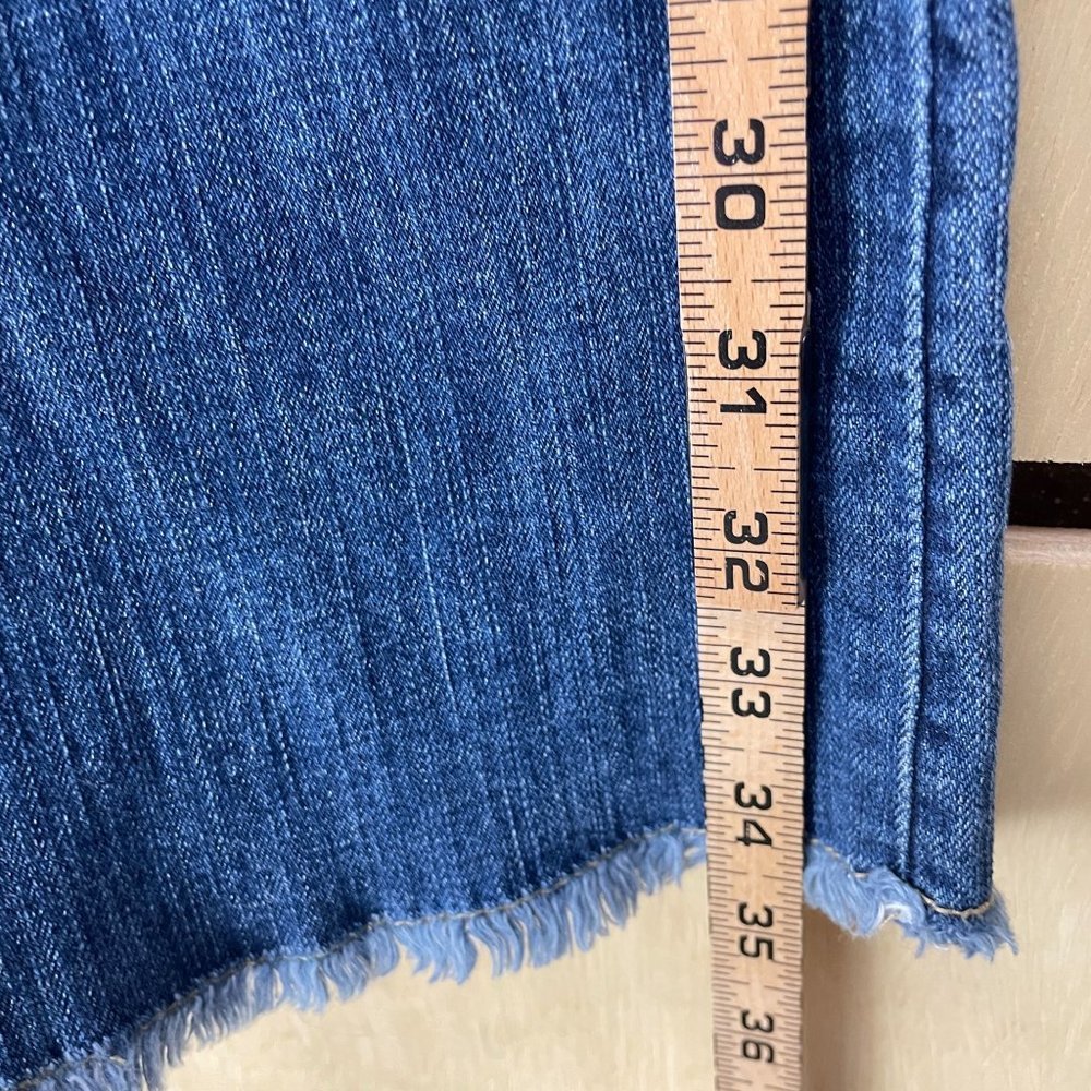 H&M Label of Graded Goods Jean Womens Sz 27 | 4 Raw Edge Mid-Rise 26" Inseam - Picture 8 of 8